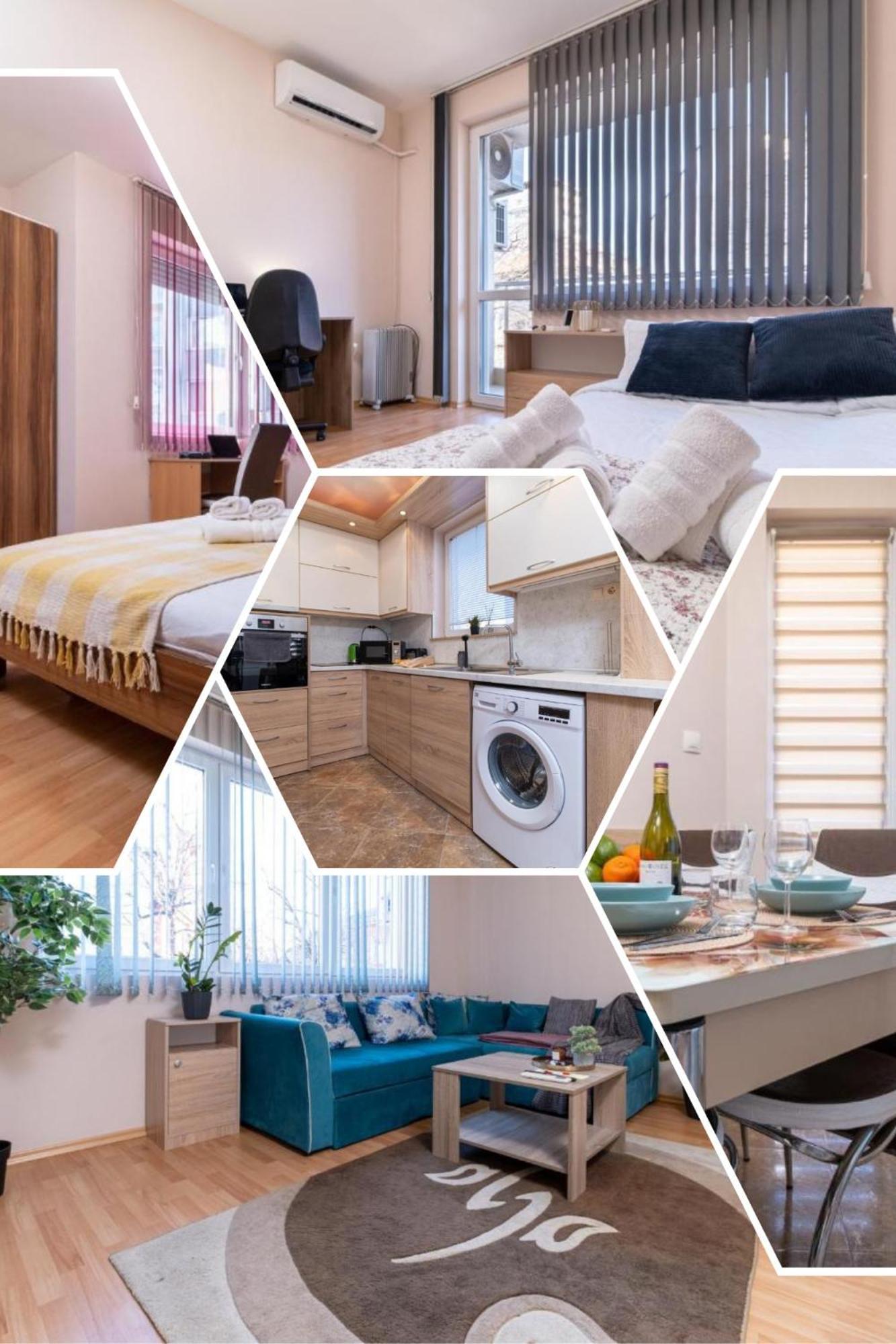Comfortable 2Br Urban Getaway In City Center Plovdiv Exterior foto